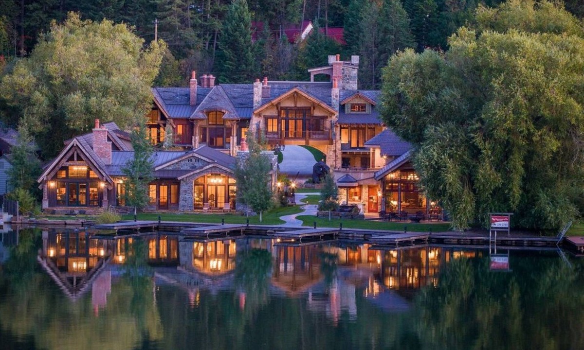 Bigfork House | Waterfront with Private Dock at Bear Dance! Flathead Lake!