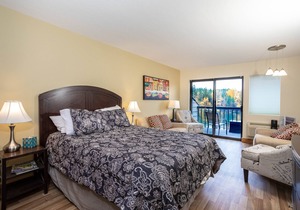 Gorgeous waterfront views, private balcony & A/C - Marina Cay Bayside Studio