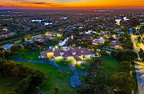 Weston Villa | 16,000 SF Palace /Indoor Basketball Court/Cinema