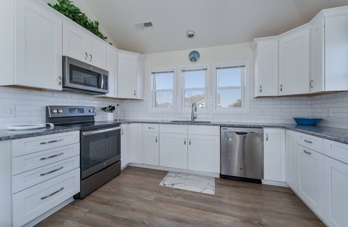 Ocean Sands House | 1772 - Dunes and Roses - Ocean Sands Retreat | Pool, Hot Tub & Lake