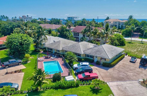 Highland Beach Villa | 19-2: Steps to Highland Beach, Pool, Private Patio