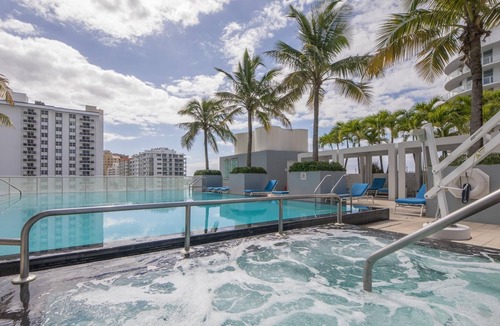 Barrier Island Resort | 2 Bdrm + Den At the W Fort Lauderdale Residences