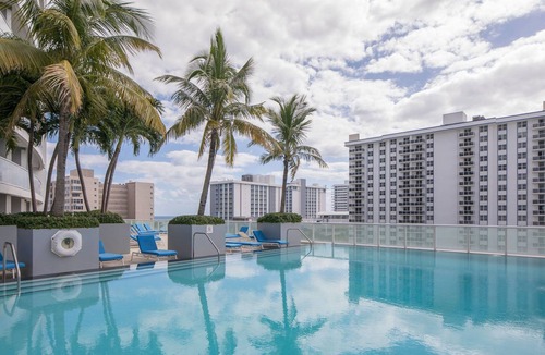 Barrier Island Resort | 2 Bdrm + Den At the W Fort Lauderdale Residences