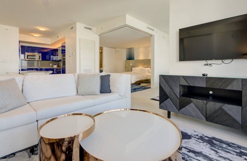 Barrier Island Resort | 2 Bdrm + Den At the W Fort Lauderdale Residences