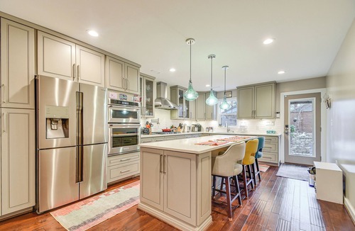 Durham House | 2 Mi to Duke & Dtwn Durham: Modern Home w/Patio!