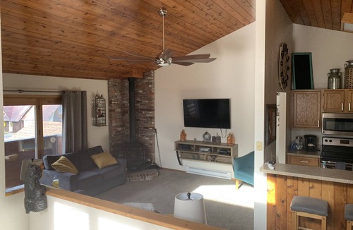 Whitefish Condo | 2 story 3 bedroom Ski condo on Hailey’s run at Whitefish Mountain Resort.