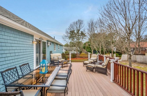 Osterville House | 271 Westwind Cir - Charming, Pet-Friendly 3BR retreat, beach pass, AC, game room