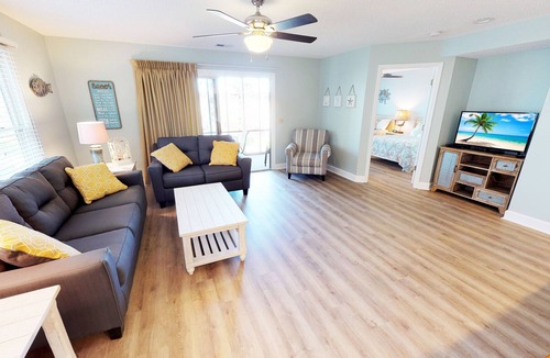 Sea Trail Condo | 2nd Floor Updated 2 BR Villa in Sunset Beach - Beautiful Views - (RC403)