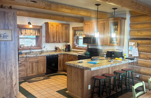 Seeley Lake Cabin | 3-bedroom lakefront cabin on Placid Lake. Dock, fire pit, kayaks, paddleboards