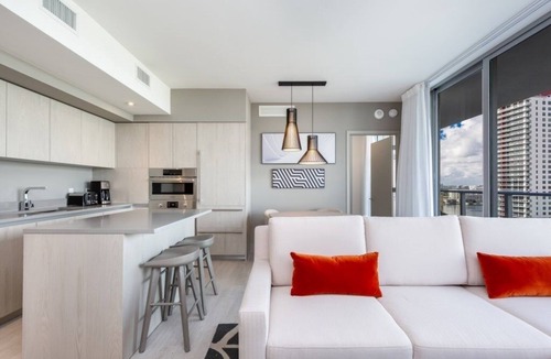 Hollywood South Central Beach Condo | 3BR Bay View at Hyde Beach House by RedAwning