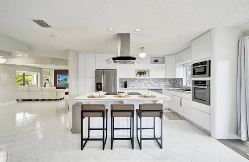 North Central Hollywood House | 3BR Waterfront w/Pool, Dock + Game Room
