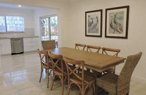 Hollywood Lakes House | 5/3 for 10-Heated Pool-Covered Patio-1M to Beach