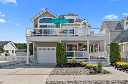 Avalon House | 5 bedroom, 4 bath home is just nine houses from the entrance to a dune-protected beach