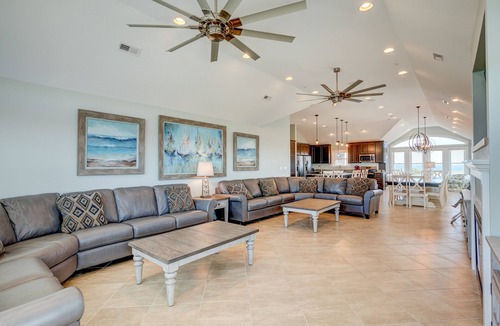 Kill Devil Hills House | 5376- Wench's Pad 2, Luxury OBX Home | Pool, Theater & Game Room