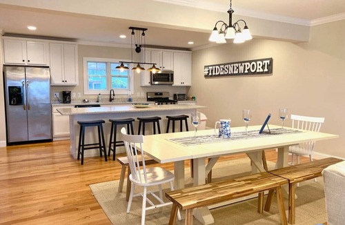 Newport Villa | 5BR/4BA Spacious Beachside Oasis Steps to Beach!