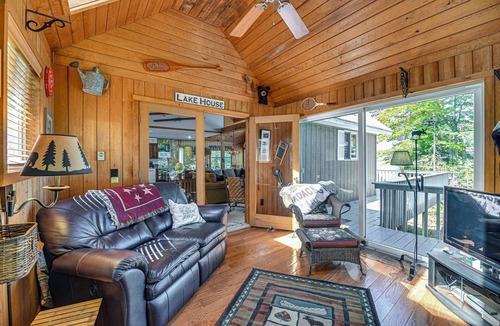 Speculator Cabin | 6 Mi to Ski Slopes: 'Oak View' Lakefront Home!