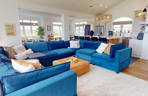Carova Beach House | 6BR Oceanview | Huge Pool & Hot Tub | Game Rm | Sleeps 14 | Pets | 4x4 Beach