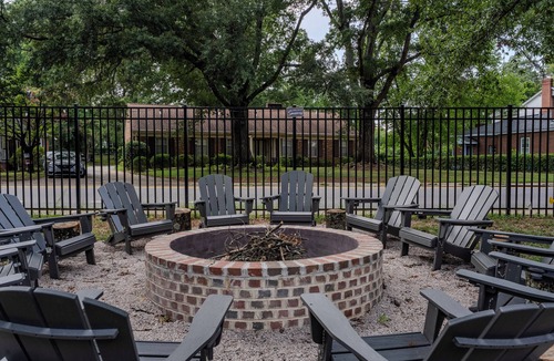 Southwest Raleigh House | 7BR/10BA Five Points Signature Gathering Home | Sleeps 26, Theatre, Golf Sim, Elevator & Outdoor Areas