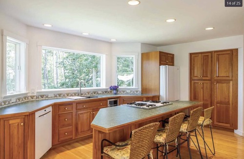 Tisbury House | A View Fit for Royalty! Top Compliments: so clean! fab hot tub! best view!