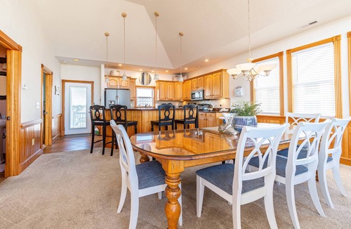 Colington House | Acqua - KDH MP 6.5, Ocean View, Steps to Beach, Elevator, Pool, Hot Tub, Rec Room