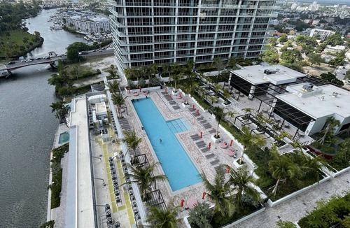 Allapattah Apartment | Amazing 2 Bed Room 2 bath Miami High rise with water views
