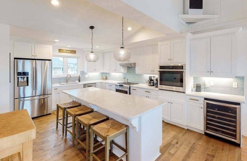 Sandbridge House | Attractive canal-front home w/private pool, WiFi, washer/dryer, central AC, deck