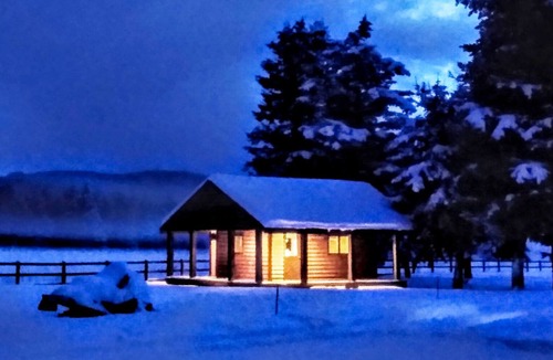 Whitefish Cabin | Authentic Montana Cabin in Fantastic Location