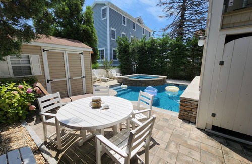 Avalon House | Avalon NJ "New" Upside Down, Near Town & Beach with Stone Spa/Pool!