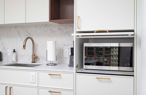 Bay Village Apartment | Back-Bay Lux Central 2BR Condo with Rooftop and Parking