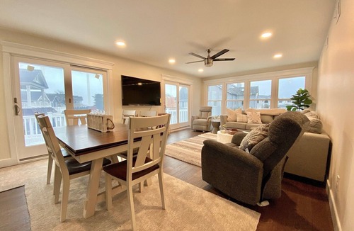 Stone Harbor House | Beach Block! Just 6 homes from the beach and across from the quiet and pristine bird sanctuary.