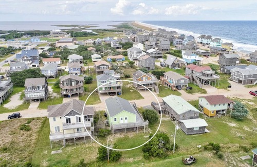 Buxton House | Beach Dreamer with Ocean Views, 120 Steps to the Beach Buxton, NC, OBX