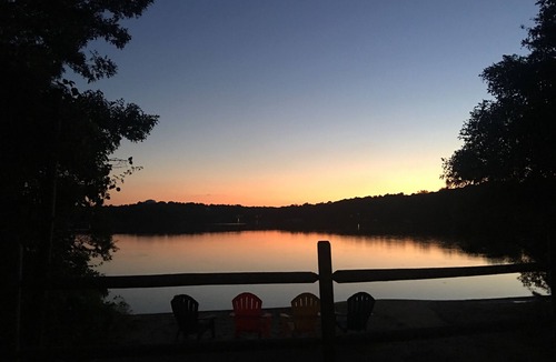 East Falmouth House | Beach front! fenced yard, dogs welcome, central air, fire pit, 3 kayaks, hot tub