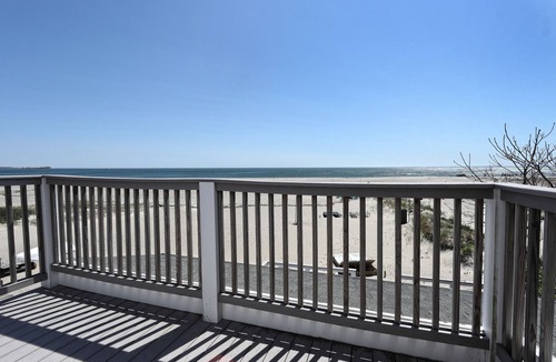 Devon House | Beach front home with deck, balcony and private beach!