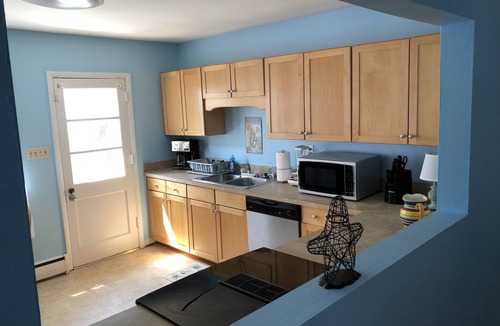 Cottage Line House | Beach Front on the Bay in our Rustic, Pet Friendly Cottage by RedAwning