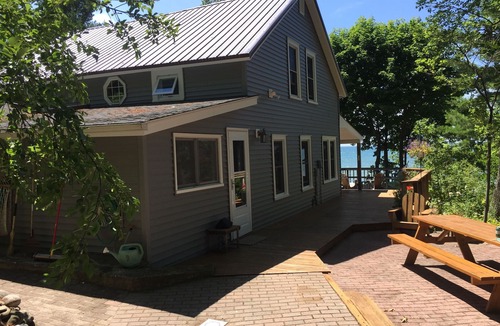 Pulaski House | Beach-Front Setting on Lake Ontario. Sleeps 8 in Port Ontario, NY/Pulaski, NY