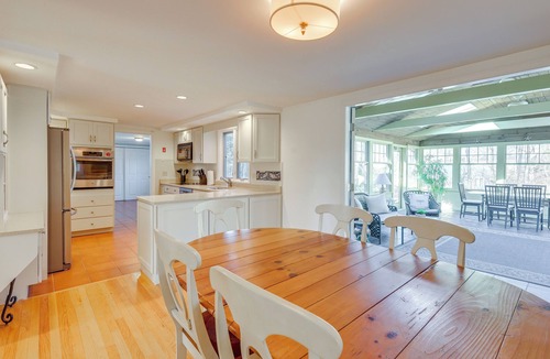 East Orleans House | Beach & Golf Hub w/All-Season Sunroom in Cape Cod