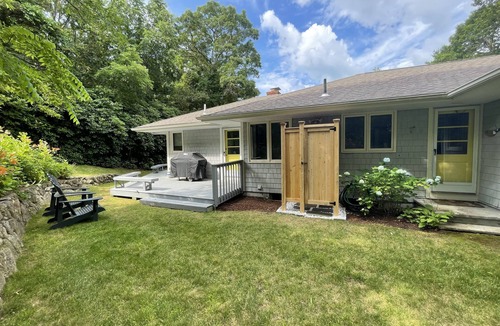 Osterville House | Beach pass included Modern 3BR Osterville retreat, walkable to village center