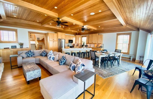 Cape Charles House | Beachfront Home, Sunset Views & Bay Creek Access