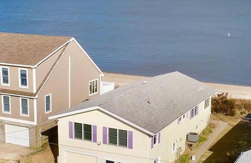 Prime Hook Beach House | beachfront on the Delaware Bay- beautiful Prime Hook Beach