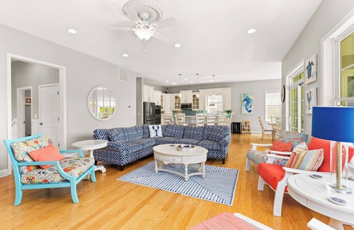 Bayside House | Beautiful 7 bed, 4.5 bath home located in Bayside Resort & Golf Community; Indoor and Outdoor Pools, Fitness Centers, Tennis and Pickleball Courts, and Kayaking/Paddle Boarding.