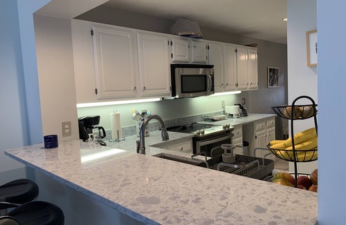 Oak Bluffs Condo | Beautiful Beachfront “Oasis by the Sea” in the Heart of Oak Bluffs!