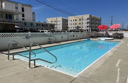 Wildwood Crest Condo | Beautiful Contemporary Beach Block Beach Retreat with Ocean Views!