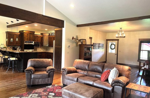 Columbia Falls House | Beautiful Country Home with Large Covered Porch