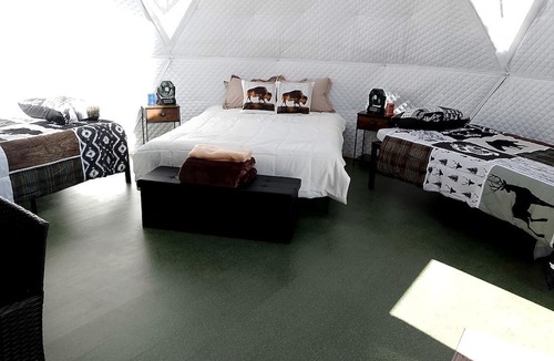 Plains RV Rental | Beautiful Dome for a Romantic Glamping Escape with Breathtaking Views in Montana