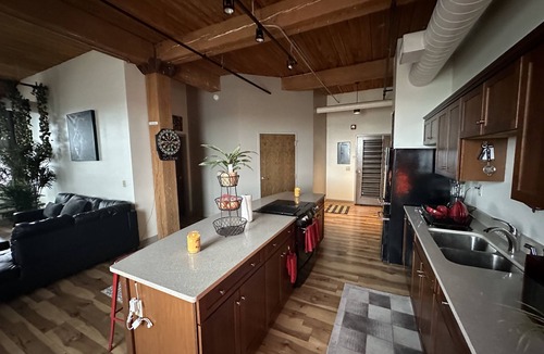 Downtown Rochester Apartment | Beautiful Downtown loft with roof top