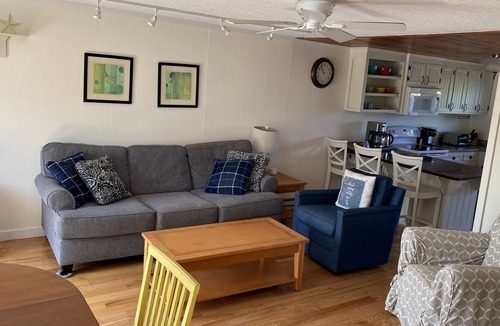 West Dennis House | BEAUTIFUL DUPLEX COTTAGE with OCEAN VIEWS of PRIVATE BEACH -