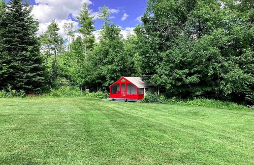 North River RV Rental | Beautiful Glamping Tent in the Adirondacks