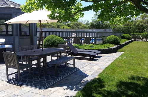 Tom Nevers House | Beautiful home with private heated pool, basketball and large outdoor space.