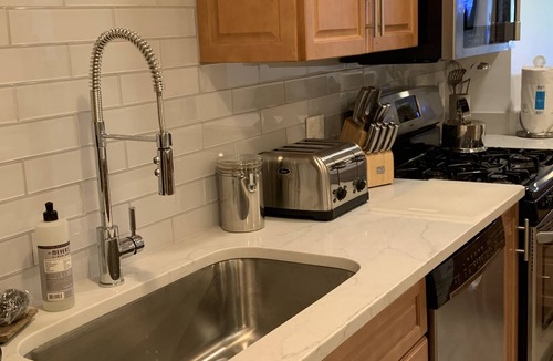 Oak Bluffs Apartment | Beautiful Landscaped Grounds and Pond & Kayaks