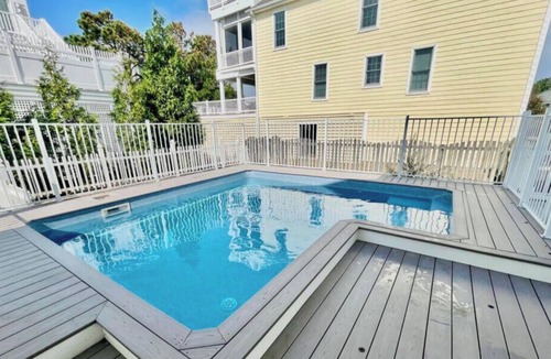Dewey Beach House | Beautiful Large home on private beach with private pool and lots of living space